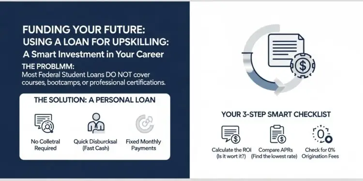 A guide on using a personal loan for online course or upskilling certification