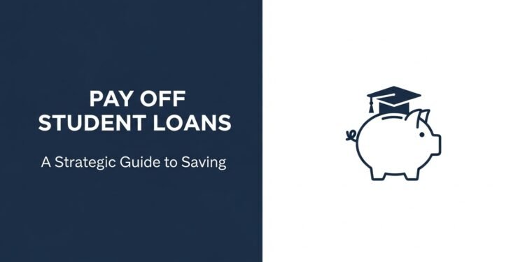 How to Save Money and Pay Off Student Loans Fast Infographic - ClearCreditLoan