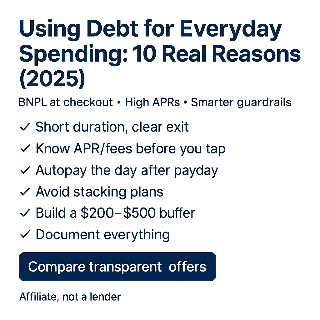 using debt for everyday spending – 2025 hero banner