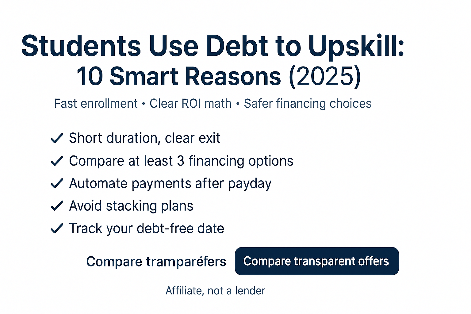 students use debt to upskill – 2025 hero banner