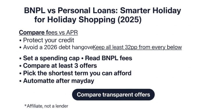 BNPL vs personal loans – 2025 hero banner