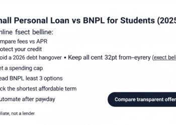 Small personal loan vs BNPL for students – 2025 hero banner